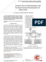 Intelligent Electronic Device Functionality and Interfacing: An Experimental Examination of Smart Grid