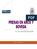 Presas en Arco y Boveda