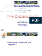 Challenges of Policy & Legislation Development in Pics and Suggestions For Improvement