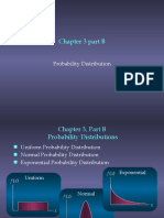 Chapter 3 Part B: Probability Distribution