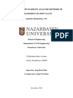 Evaluation of Stability Analysis Methods of Embankment On Soft Clays