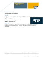 Generate Time Wage Types by Configuring Table T510S