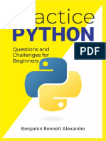 Practice Python Questions and Challenges For Beginners