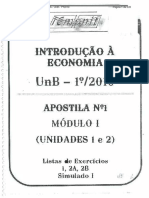 Apostila 1 de 3 - IntroduC3A7C3A3o C3A0 Economia (Inteco) - Universidade de BrasC3ADlia (UnB) - 1C2BA - 2010