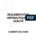 Reglementation Aeronautique Et Qualite: Elements de Cours