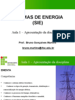 Aula 1 - Sie - Apresentação Da Disciplina