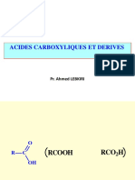 Cours Acides Carboxyliques Et Derives