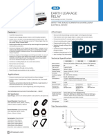 RK Engineering Earth Leakage Relay