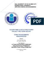 Algorithms & Data Structures Project Mid-Term Report Game Programming Minesweeper