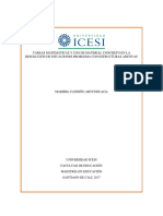 Semana 1 Ciclo Viii Iespp HZ Tareas Matemáticas y Uso de Material Concreto en La