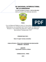 SEMANA 1 CICLO VIII IESPP HZ Uso de Material Didáctico para El Desarrollo de Capacidades