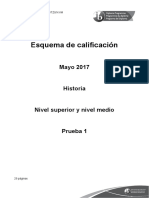 Esquema de Calificación Prueba 1 Mayo 2017