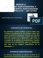 Procedimiento Administrativo Sancionador - Ley 27444