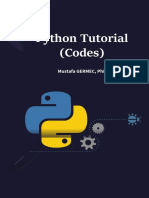 Python Tutorial Codes