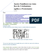 As Constelações Familiares Na Visão Bíblica Do Cristianismo