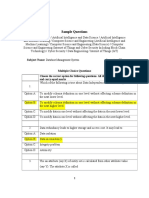 MCQ Dbms