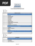 Alliedeaglesupplies-Issa Facility Cleaning Checklist