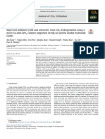 Improved Methanol Yield and Selectivity From CO2 Hydrogenation Using A Novel Cu-ZnO-ZrO2 Catalyst Supported On Mg-Al Layered Double Hydroxide (LDH)