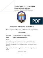 Caso Clinico - Importancia de La Salud Periodontal