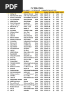 54 To 39 PST LIST THUL Without Grace Mark (According To Old Record)