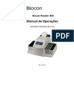 BIOCON READER 300 - Manual de Operações