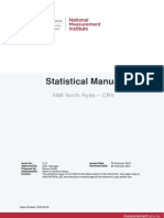 CPT Statistical Manual