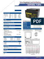 WP26-12N Sealed Battery