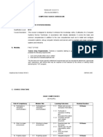 Competency-Based Curriculum A. Course Design Computer System Servicing 280 HRS NC Ii