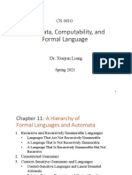 Automata, Computability, and Formal Language: Spring 2021