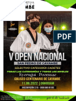 V Open Cayambe