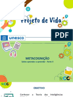 1 Série - Aula 23 - Projeto de Vida - Metacognição II