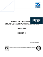 MAO-UFAC-E1 Manual de Organización Unidad de Facilitación Del Comercio