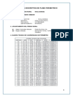 Memoria Perimetrico Huillcarana