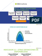 Disponibilidad Inherente Disponibilidad Obtenida Disponibilidad Operacional Disponibilidad Del Equipo