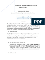 Informe 2, Estadistica de La Observacion-Pendulo Estadistico