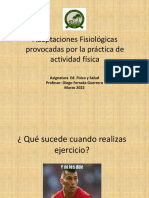 Adaptaciones Fisiologicas Durante El Ejercicio