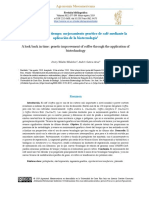 Una Mirada en El Tiempo Mejoramiento Genético de Café Mediante La Aplicación de La Biotecnología