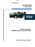 3103 EM35MR Gas Valve - Product Manual