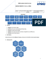 Company Report Sip 2021 For KPMG