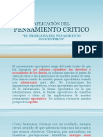 Aplicación Del Pensamiento Critico-El Pensamiento Egocentrico