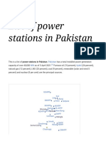 List of Power Stations in Pakistan - Wikipedia