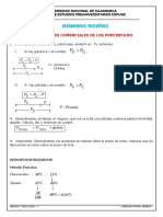 Aplicaciones Comerciales de Los Porcentajes: P P P P P