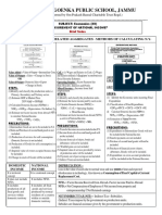 Brief Notes National Income and Related Aggregates