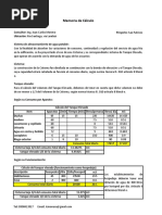 Memoria de Calculo Tanque Elevado