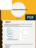 Procesamiento Postraduccional