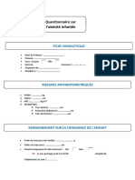 Questionnaire Sur L'obésité Infantile