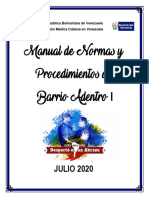 2-Manual de Normas y Procedimiento de Barrio Adentro I