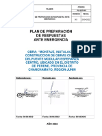 Plan de Rpta A Emergencia - Esperanza Centro