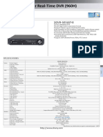 H.264 Multiplexer Real-Time DVR (960H) : SDVR-5016ST-8 SDVR-5016ST-8