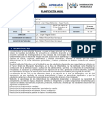 Planificación Anual 5° Sec.